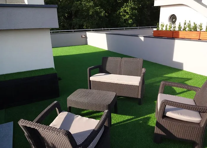 公寓 Bajkowa Plaza - Muszelka 格但斯克