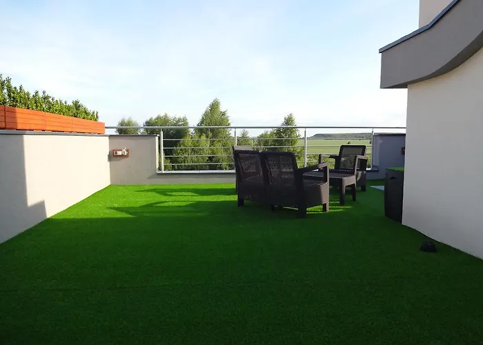 Bajkowa Plaza - Muszelka Lägenhet *